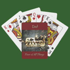 Handyman Drill Bits Klassieke afspeelkaarten Pokerkaarten