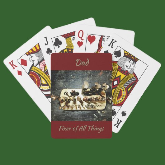 Handyman Drill Bits Klassieke afspeelkaarten Pokerkaarten