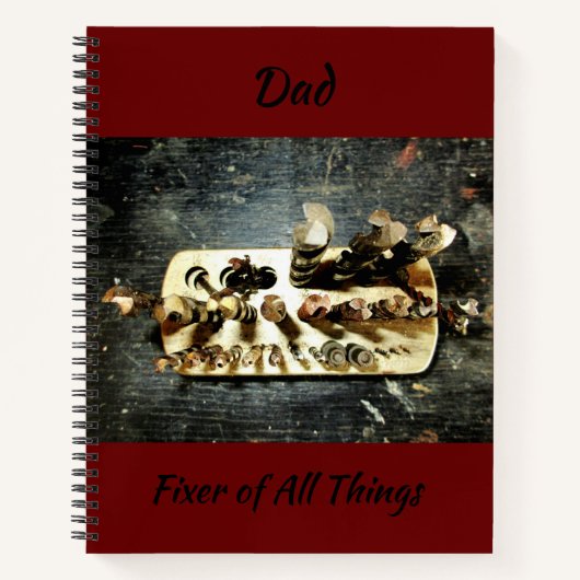 Handyman Drill Bits Project Notitieboek (Voorkant)