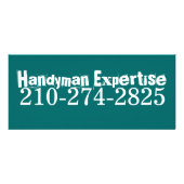 Handyman Expertise, 210-274-2825 Reclamekaart (Voorkant)