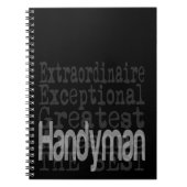 Handyman Extraordinaire Notitieboek (Voorkant)