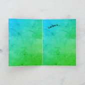 Handyman Feestdagen Kaart (Binnen)