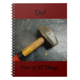 Handyman Fixer of All Des Sledge Hammer Notitieboek