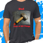 Handyman Fixer of All Des Sledge Hammer Tri-Blend Shirt