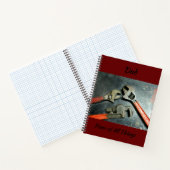 Handyman Fixer of All Dingen Red Handled Wrenches Notitieboek (Binnen)