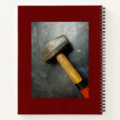 Handyman Fixer of All Dingen Red Handled Wrenches Notitieboek (Achterkant)