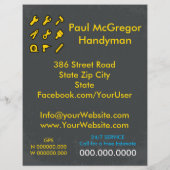 Handyman Flyer (Achterkant)
