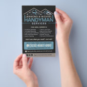 Handyman Flyer - Home Reparatie & Onderhoud (Hand)