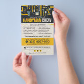 Handyman Flyer - Home Reparatie & Onderhoud (Hand)