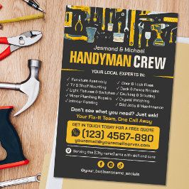 Handyman Flyer - Home Reparatie & Onderhoud