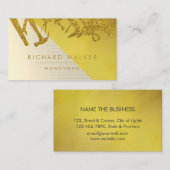 Handyman Gold Black Business Ca Visitekaartje (Voorkant / Achterkant)