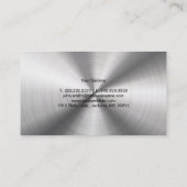 Handyman Hammer en Tools Professional Metal Visitekaartje (Achterkant)