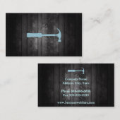 Handyman Hammer Visitekaartje (Voorkant / Achterkant)