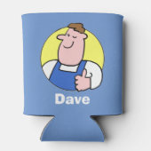 Handyman Handelaar met Naam Blikjeskoeler (Achterkant)