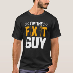Handyman Handwerker Fixer Reparator Bouwer Ambacht T-shirt