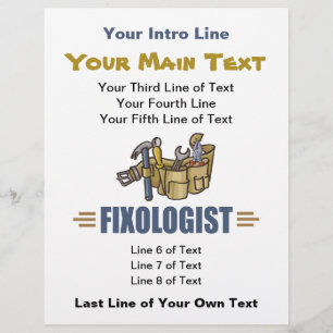 Handyman Home Improving Do It Yourself Fixologis Flyer