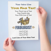 Handyman Home Improving Do It Yourself Fixologis Flyer (Hand)