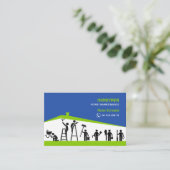 Handyman home maintenance Business Card Visitekaartje (Staand voorkant)