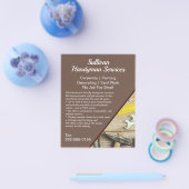 Handyman Home Maintenance Business Promotion Flyer (Enkel)