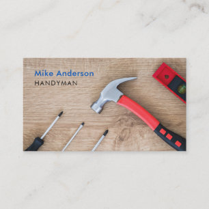 Handyman, Home Repair, Bouw, QR Code, Vs 2 Visitekaartje