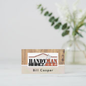  handyman Home Repair Contractant Visitekaartje (Staand voorkant)