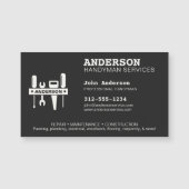 Handyman Home Repair Magnetisch Visitekaartje (Voorkant)