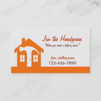 Handyman/Home Repair/Oranje Visitekaartje