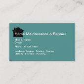 Handyman Home Repair Services Visitekaartje (Voorkant)