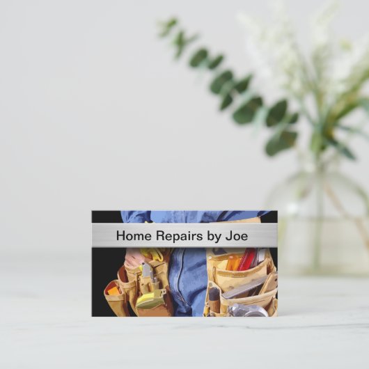Handyman Home Repair Visitekaartje (Staand voorkant)