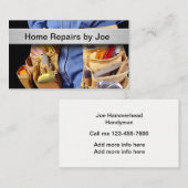Handyman Home Repair Visitekaartje (Voorkant / Achterkant)
