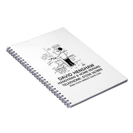 Handyman & Home Repairs Notitieboek (Rechterzijde)