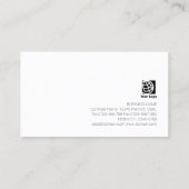 Handyman Home Reparaties Bouwhuis Icoon Visitekaartje (Achterkant)