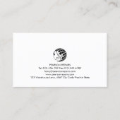 Handyman Home Repareers Visitekaartje (Achterkant)