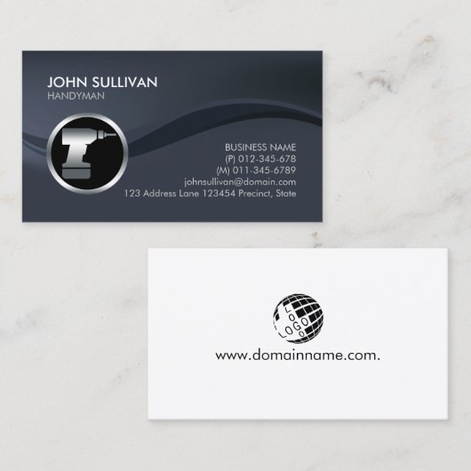 Handyman Home Repareers Visitekaartje (Voorkant / Achterkant)