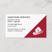 Handyman Home Services Visitekaartjes (Voorkant)
