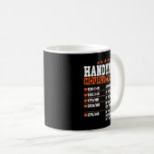 Handyman Hourly Rate Funny Repairman Extra Charge Koffiemok (Voorkant rechts)