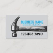 Handyman House Repair Service  Hammer Visitekaartje (Voorkant)