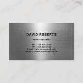 Handyman House Repair Service Professional Worker Visitekaartje (Achterkant)