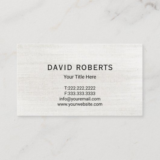 Handyman House Repair Service Rustiek Hout Visitekaartje (Achterkant)