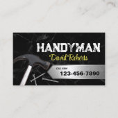 Handyman House Reparatie & Onderhoud Service Marme Visitekaartje (Voorkant)