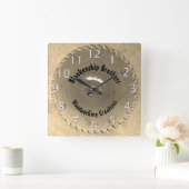 Handyman houtbewerking rode zaagblad aangepaste na vierkante klok (Huis)