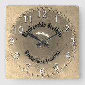 Handyman houtbewerking rode zaagblad aangepaste na vierkante klok (Voorkant)