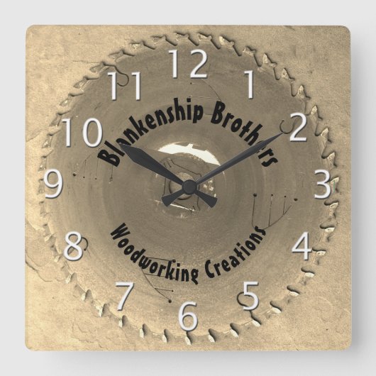 Handyman houtbewerking rode zaagblad aangepaste na vierkante klok (Voorkant)