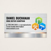 Handyman | Houtmetaal | House Services Visitekaartje (Voorkant)