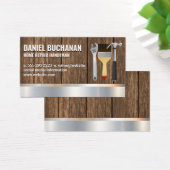 Handyman | Houtmetaal | Penseel van de moeras Visitekaartje (Bureau)