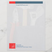 Handyman Letterhead Persoonlijk Briefhoofd (Voorkant)