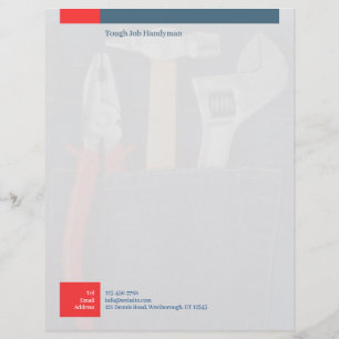 Handyman Letterhead Persoonlijk Briefhoofd