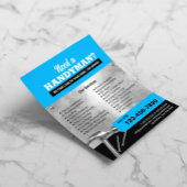 Handyman Loodgieterij & Reparatie Service Blauw Flyer