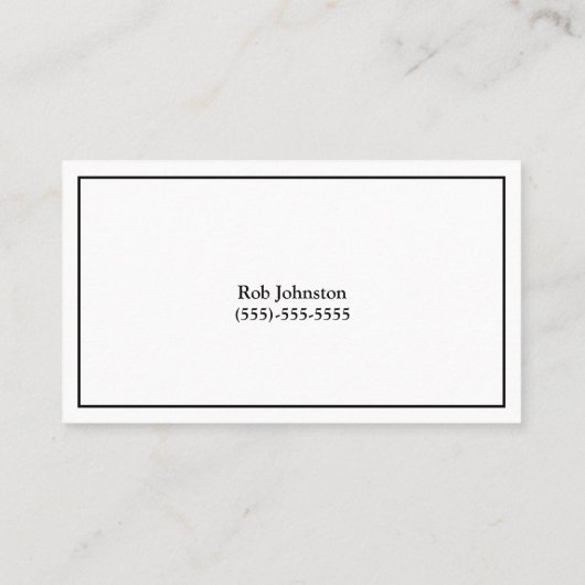 Handyman Maintenance Repar man Visitekaartje (Achterkant)