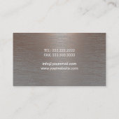 Handyman Maintenance Service Auto Repair Copper Visitekaartje (Achterkant)